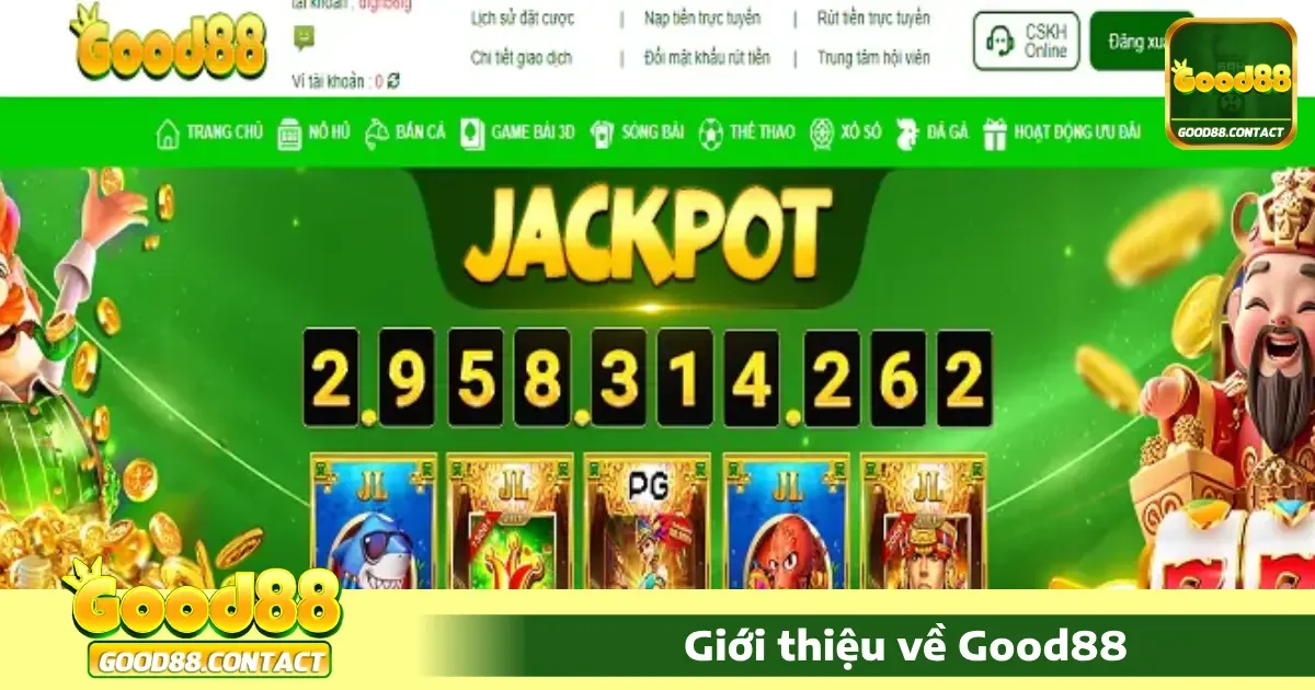 Good88 - Link Vào Trang Chủ Good88.com Chính Thức 2026 32 Nhà cái Good88 là một trong những điểm đến lý tưởng